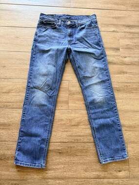 Levi's 511 Slim Fit stretch Blue Denim Jeans 34x32 Used 1x excellent condition
